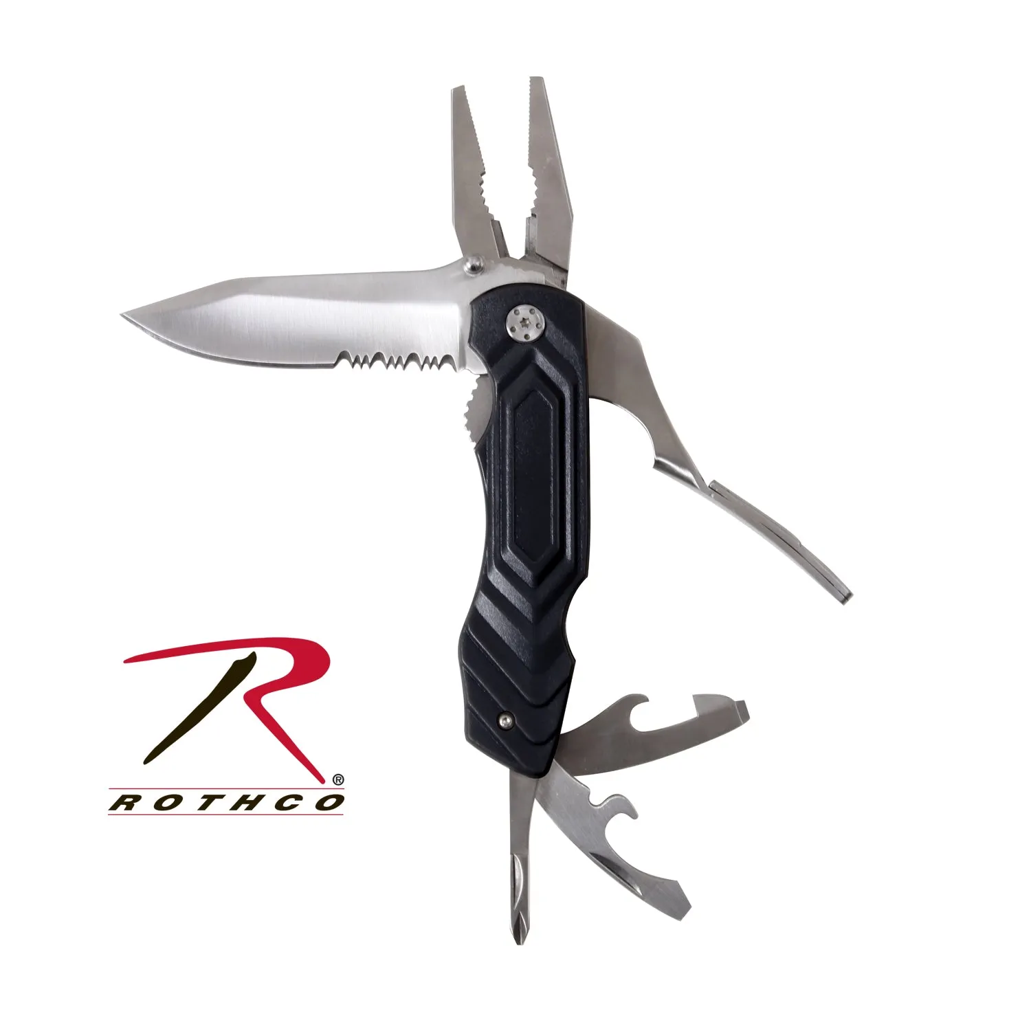 2-Pack: Rothco Pocket Knife Multi Tool - Ships Quick!