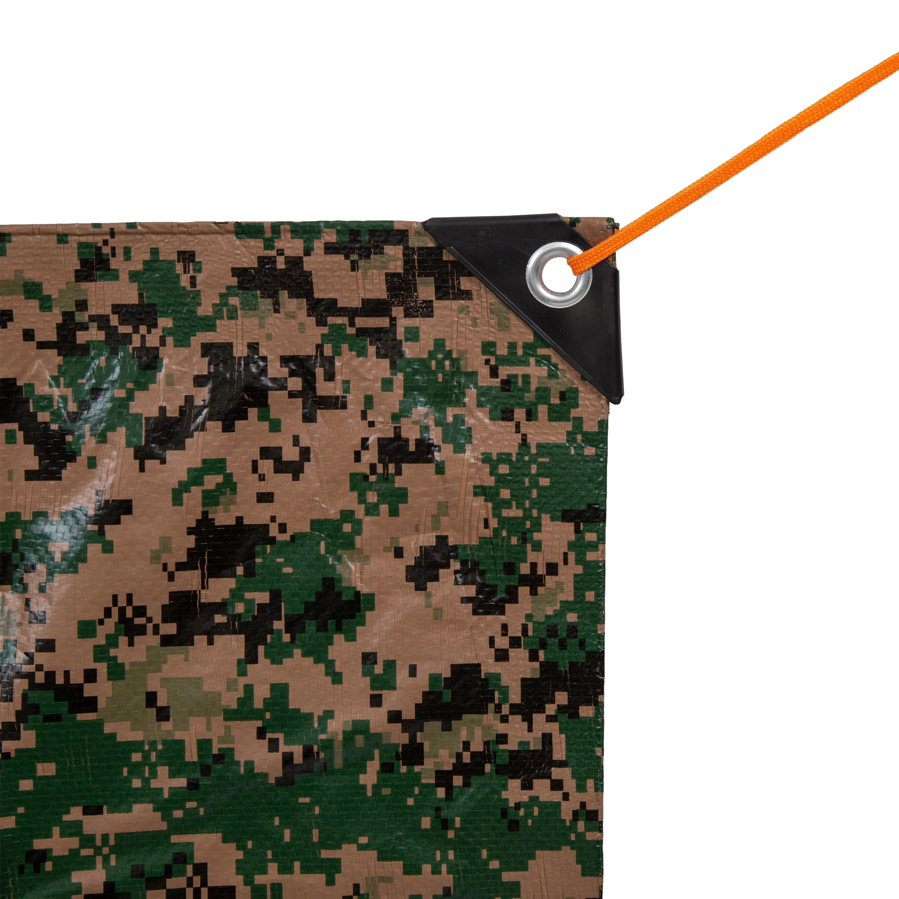 8 Ft X 10 Ft Digital Camo Tarp - Woodland