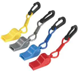 ATLANTIS WHISTLE W/CLIP YELLOW A2706C