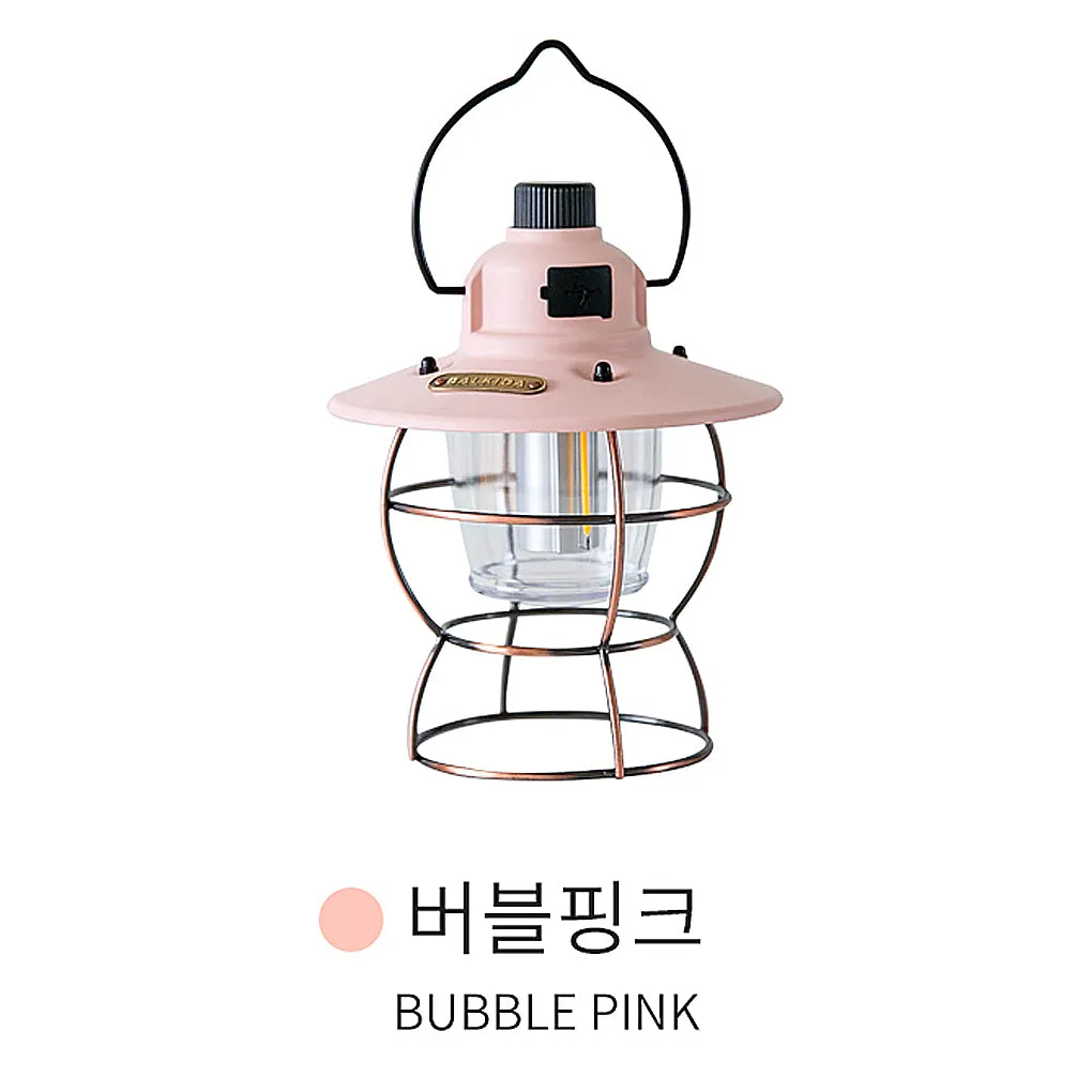 BALKIDA 포터블 레트로 캠핑랜턴 LED조명 무드등 Portable LED Lantern