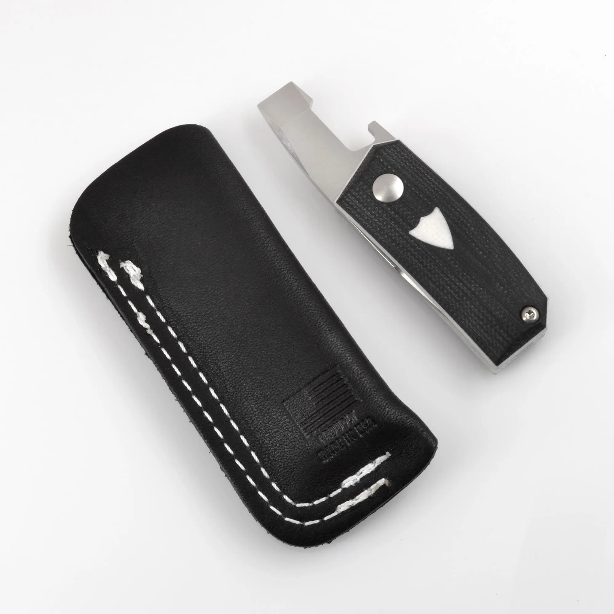 Benchmade Multi-Tool Knife - Tengu Plain Tanto Blade Black Contoured G10 Handle | 602
