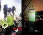 Blue Led Solar Lantern