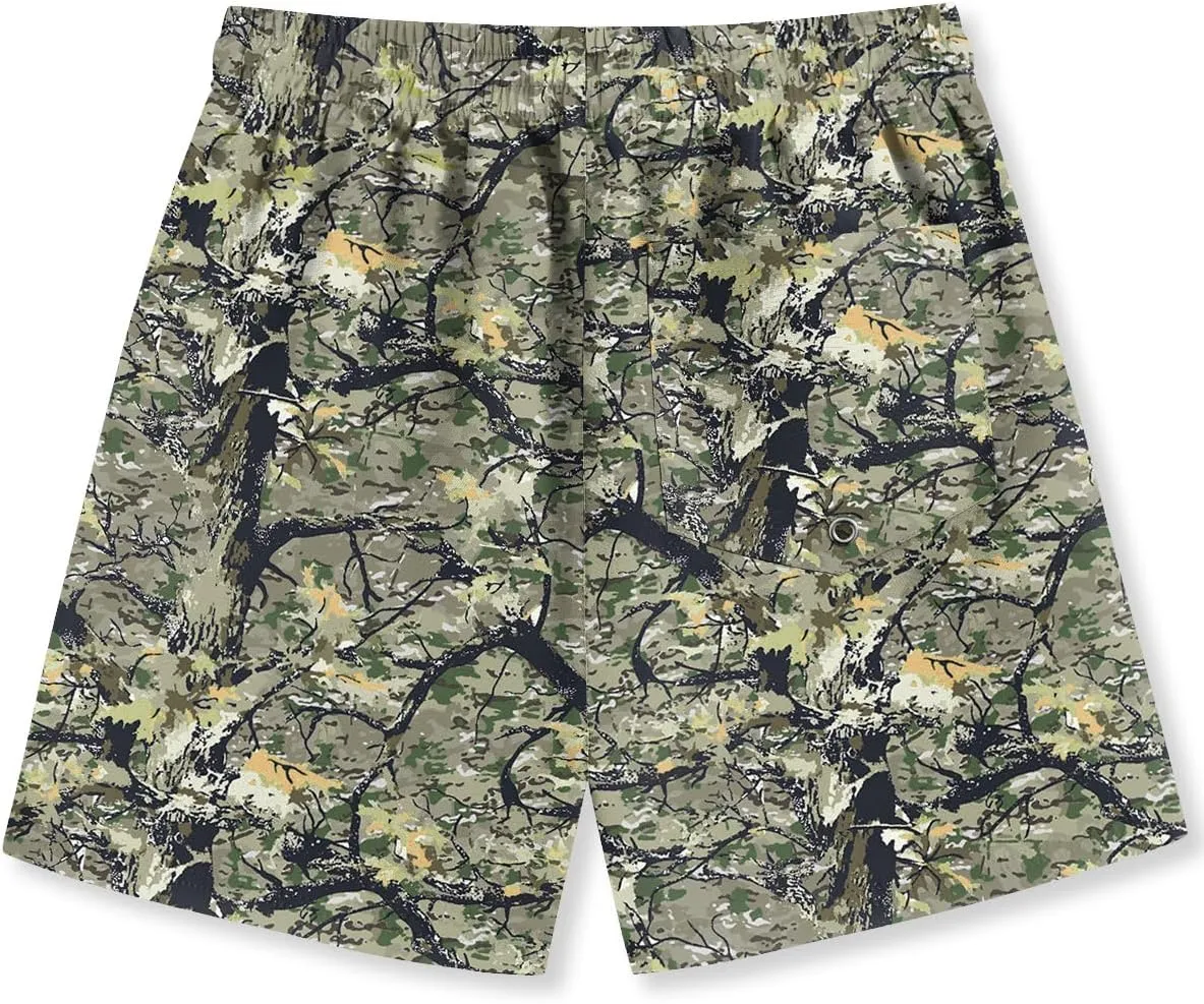 Boys 4th of July Summer Compression Liner Beach Swim Trunks American Flag Adjustable Drawstring Board Shorts 6-16 Years