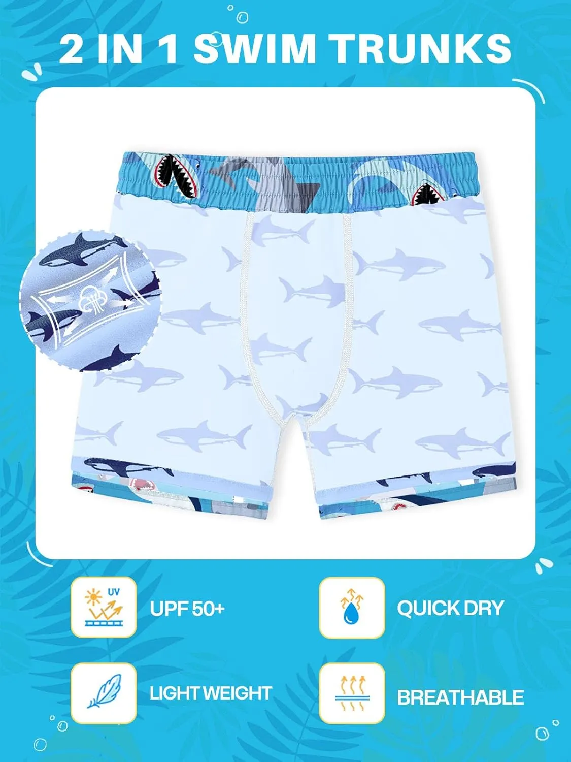 Boys 4th of July Summer Compression Liner Beach Swim Trunks American Flag Adjustable Drawstring Board Shorts 6-16 Years
