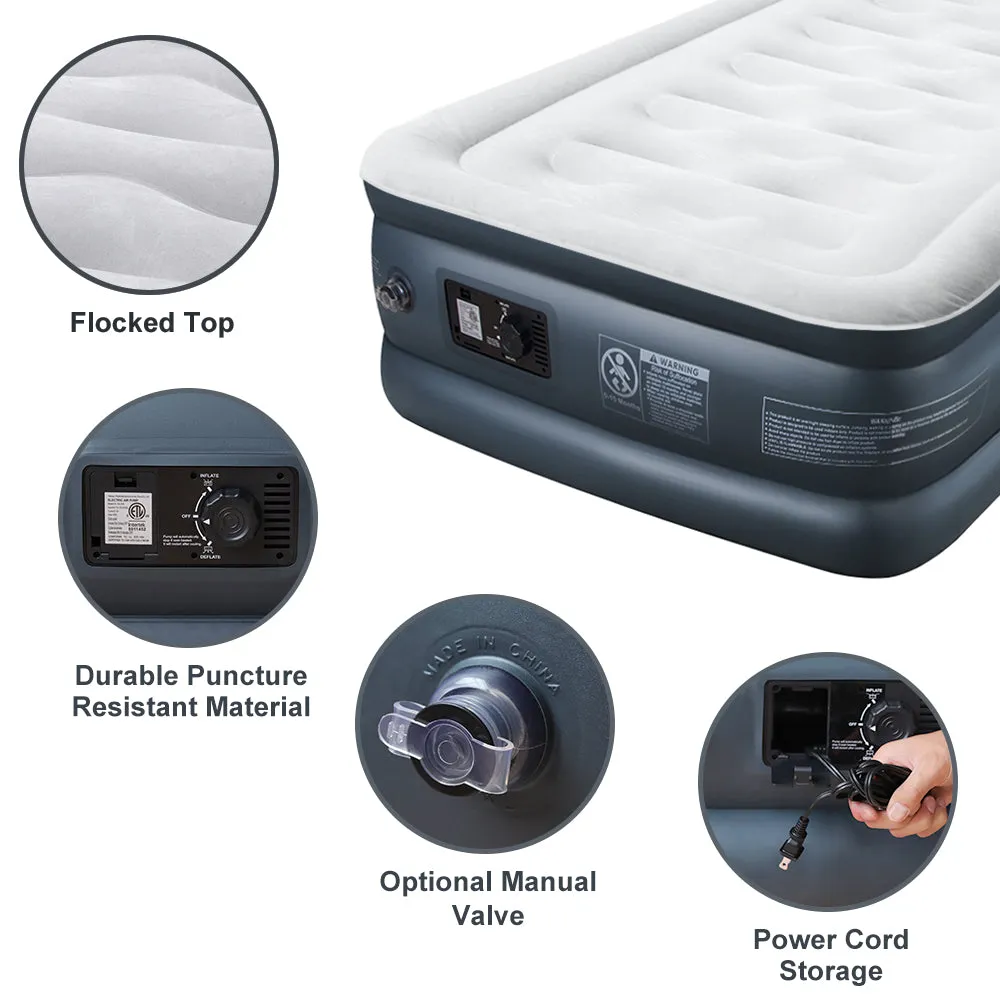 Camabel Air Mattresses with Built-in Electric Pump 18 Inch