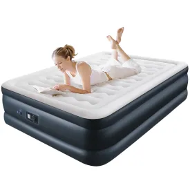 Camabel Air Mattresses with Built-in Electric Pump 22 Inch Queen Size