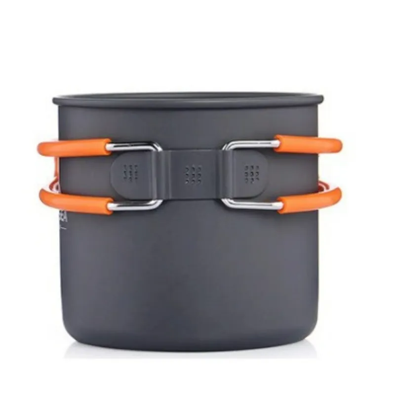 Camping Cookware Set With Gas Burner