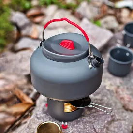 Camping Kettle With Alcohol Stove Set