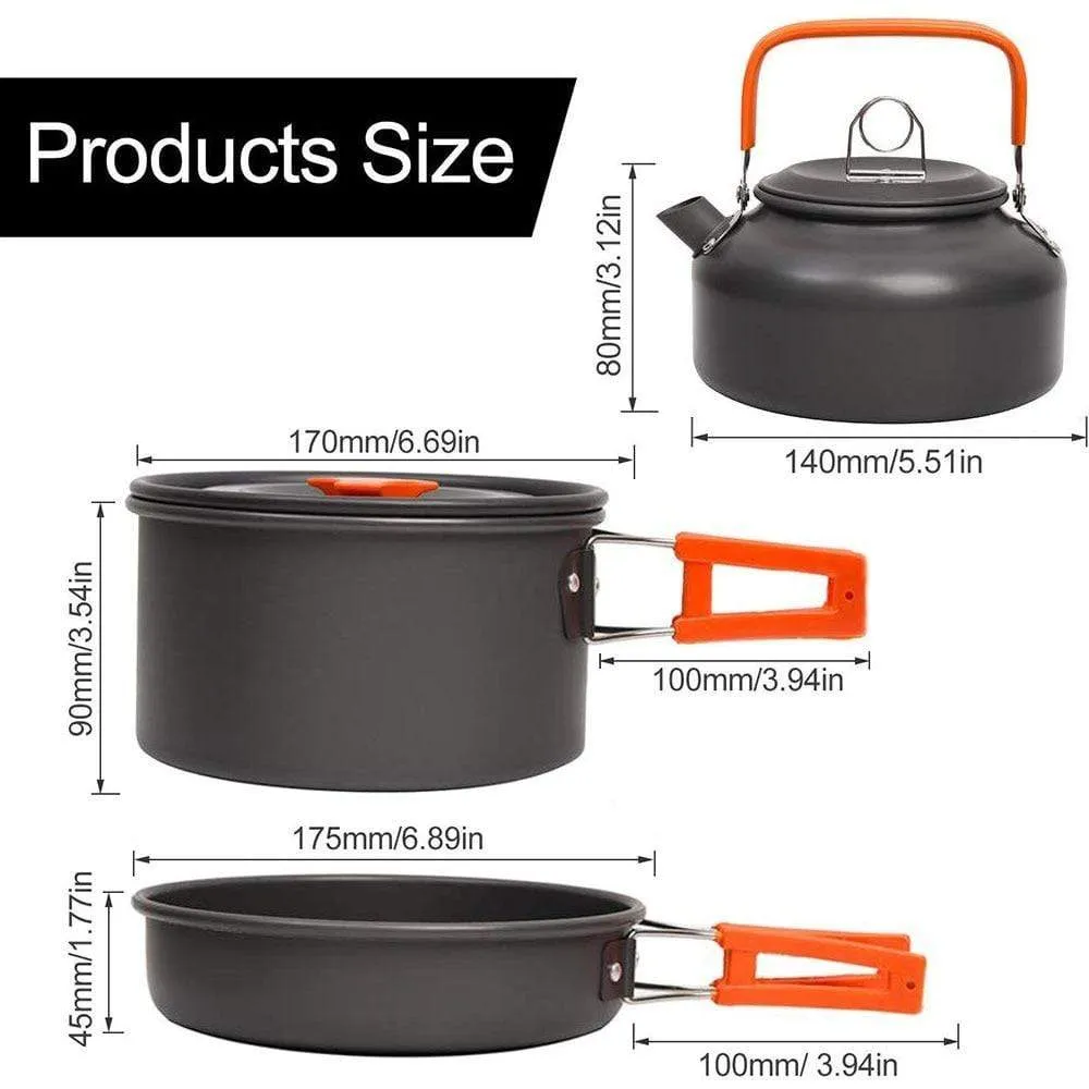 CSG Camping Pots And Pans