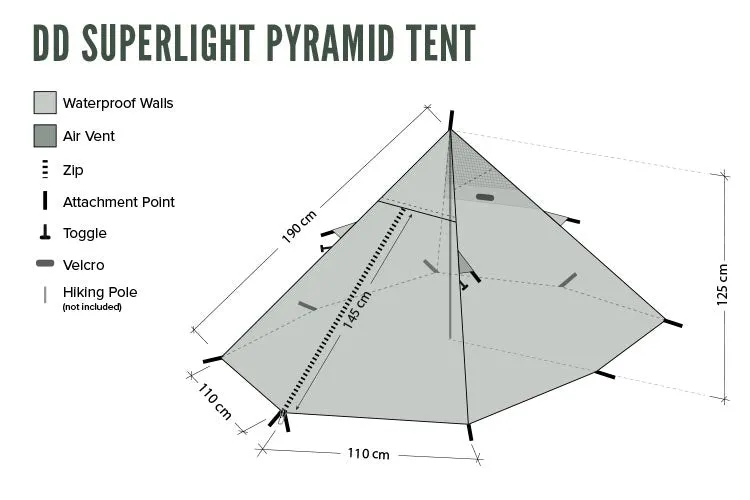 DD SuperLight Pyramid Tent