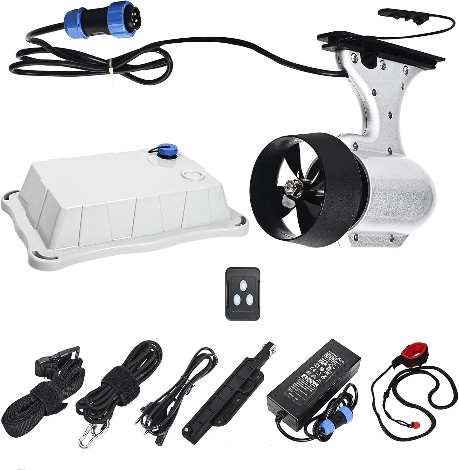 Electric Paddleboard Fin for Sup. Motorized 350 Watt Motor, 36v, 4 Speed Forward, Boost Fin for Your Paddleboard Paradisepad