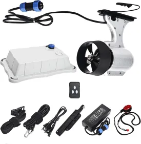 Electric Paddleboard Fin for Sup. Motorized 350 Watt Motor, 36v, 4 Speed Forward, Boost Fin for Your Paddleboard Paradisepad