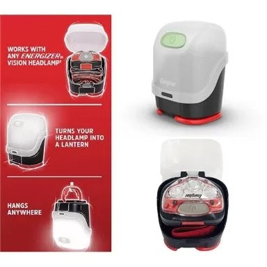 Energizer 500 Lumen Folding Lantern/Water Resistant/180-360 Degree Wide Beam