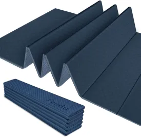 Foldable Yoga Exercise Mat  Lightweight, Anti-Slip, and Easy to Store for Yoga, Pilates, Home Workouts, and Floor Exercises