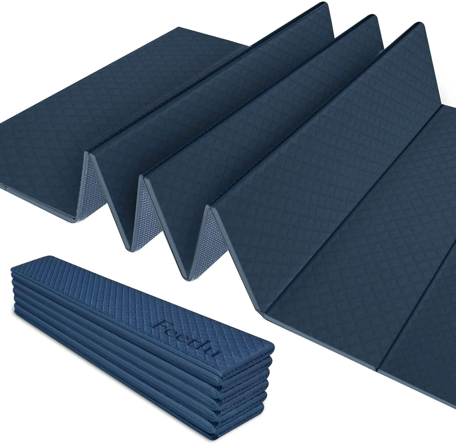 Foldable Yoga Exercise Mat  Lightweight, Anti-Slip, and Easy to Store for Yoga, Pilates, Home Workouts, and Floor Exercises