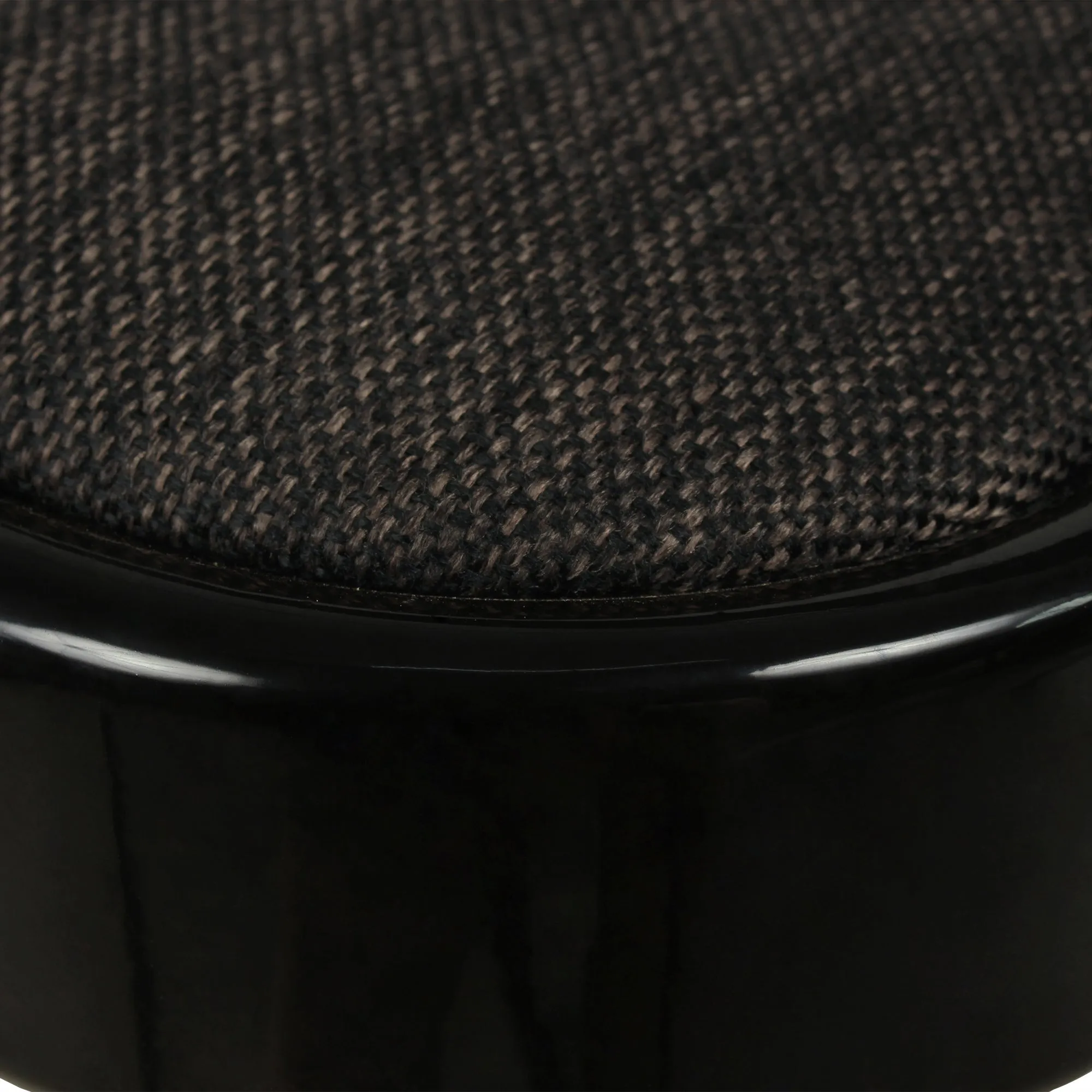 Folding Padded Dark Brown Metal Chair
