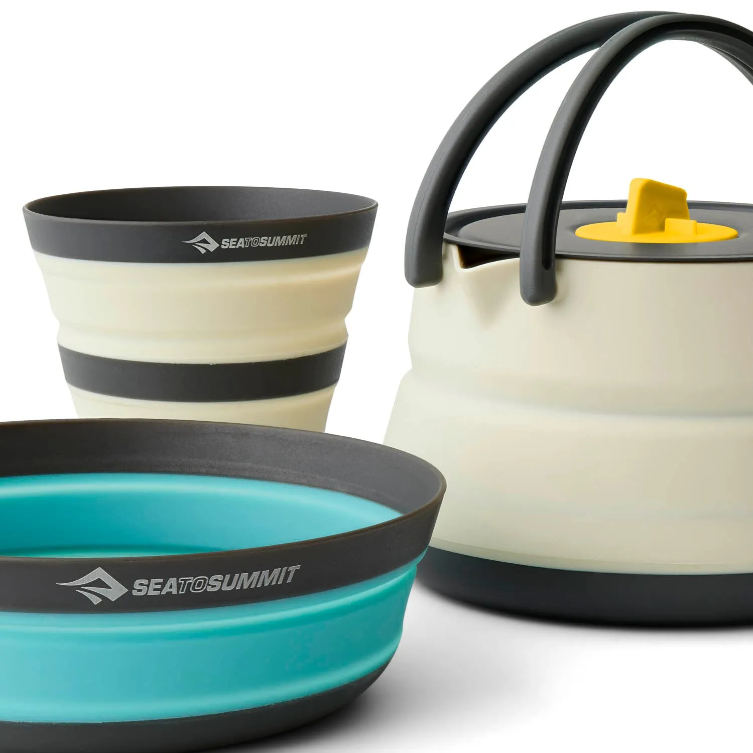 Frontier Ultralight Collapsible Kettle Cook Set with Cup & Bowl (Like New)