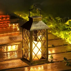 Garden Lantern Decorative Light for Outdoor Patio and Home Ambiance