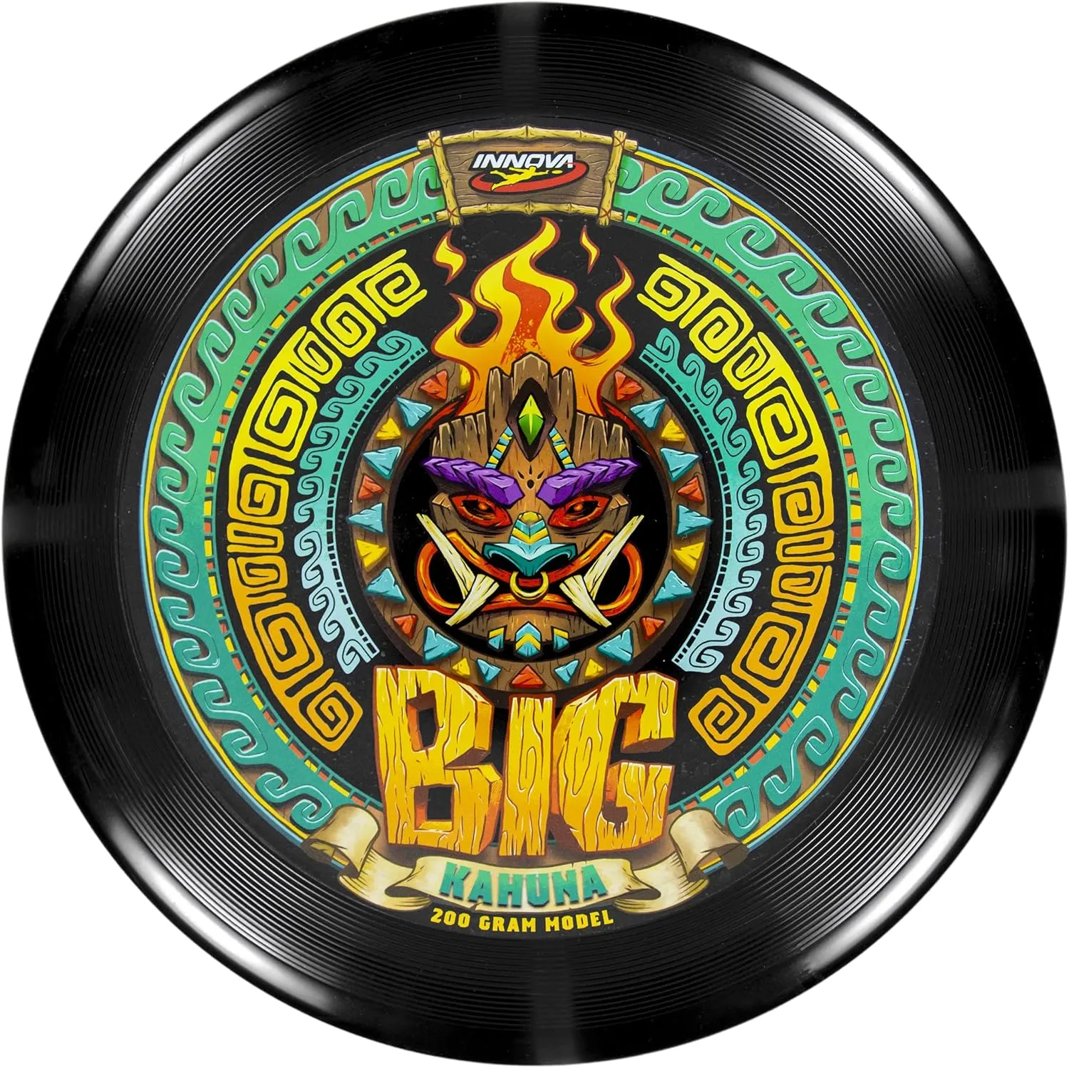 Innova Big Kahuna INNmold Beach Disc 200g  Designed to Handle High Winds, Easy to Grip Rim