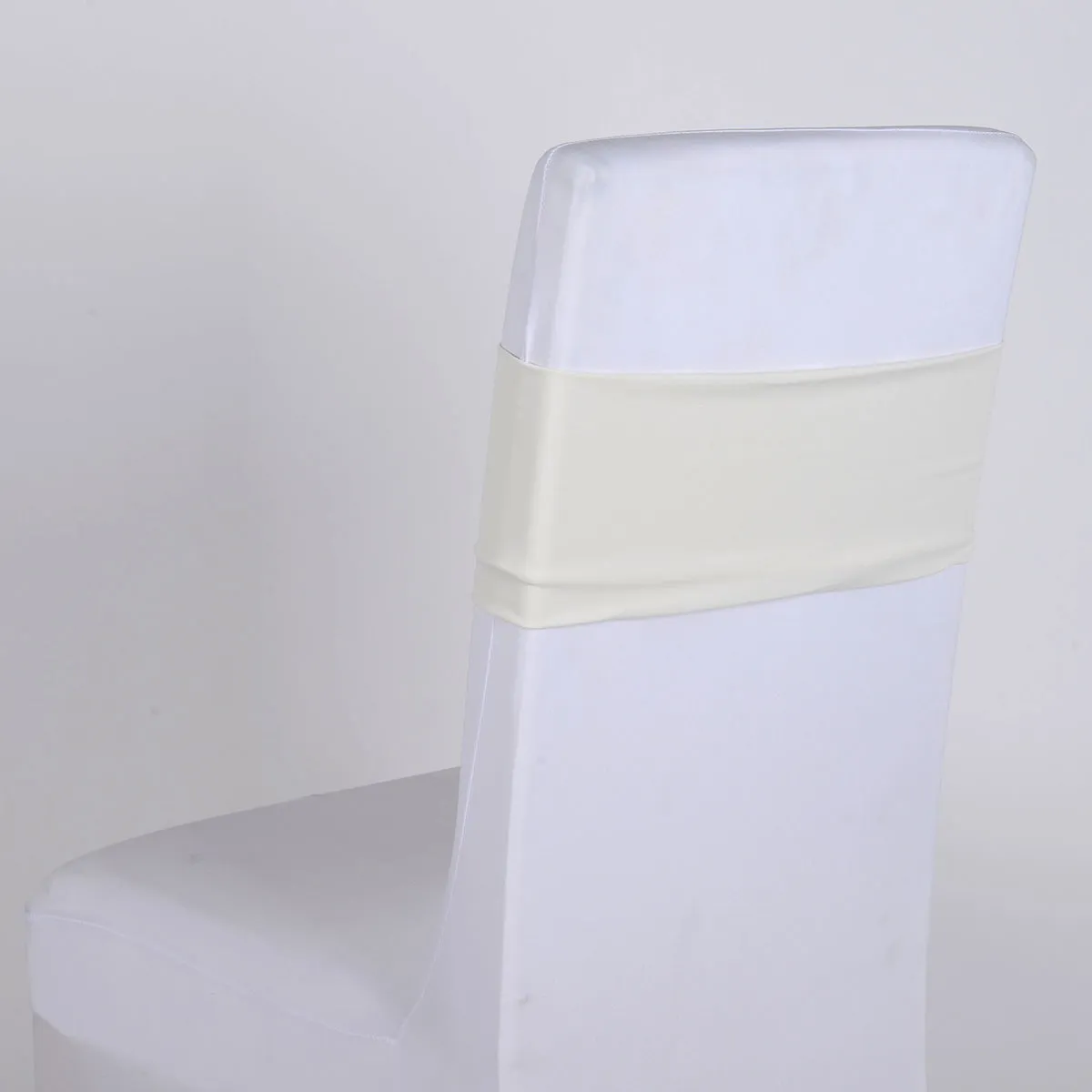 Ivory Spandex Chair Sashes