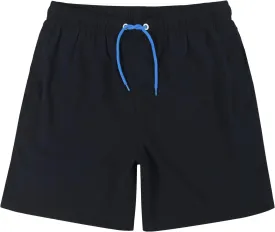 JOYSON Mens Swim Trunks Quick Dry Swim Shorts with Mesh Lining Solid Color Swimwear Bathing Suits