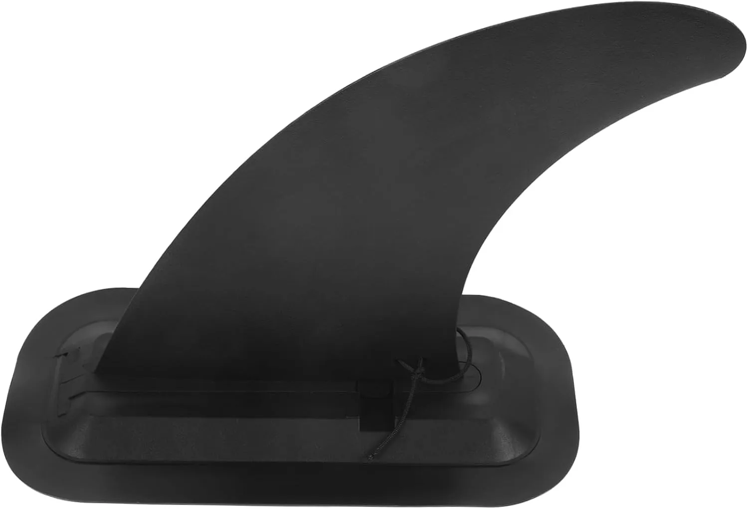 KESYOO 1 Set Surfboard Fin Paddleboarding Board Accessories Beach Sup Paddleboard Surfing Fin Quick Fins Replacement Fin Glue Fin Detachable Tail Sup Single Water Stabilizer Black Plastic