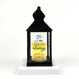 Lantern Led Candle - Black - With You Always