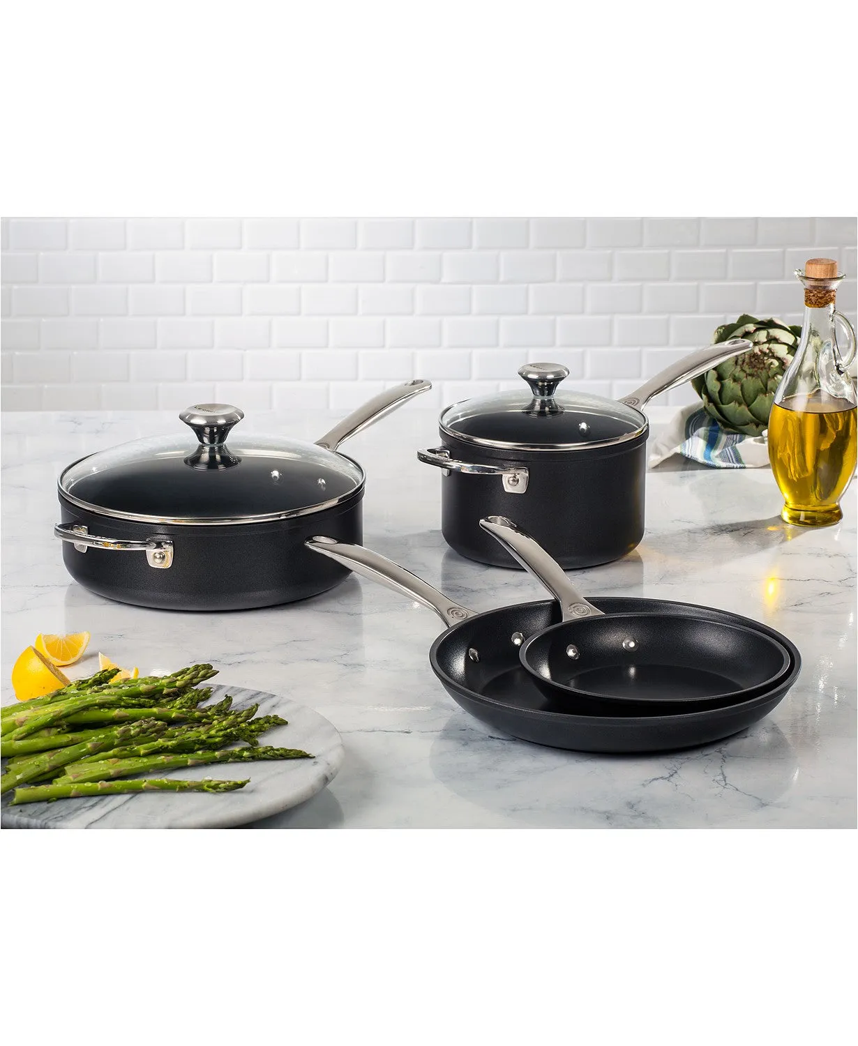 Le Creuset Toughened Non-Stick PRO 6-Piece Cookware Set