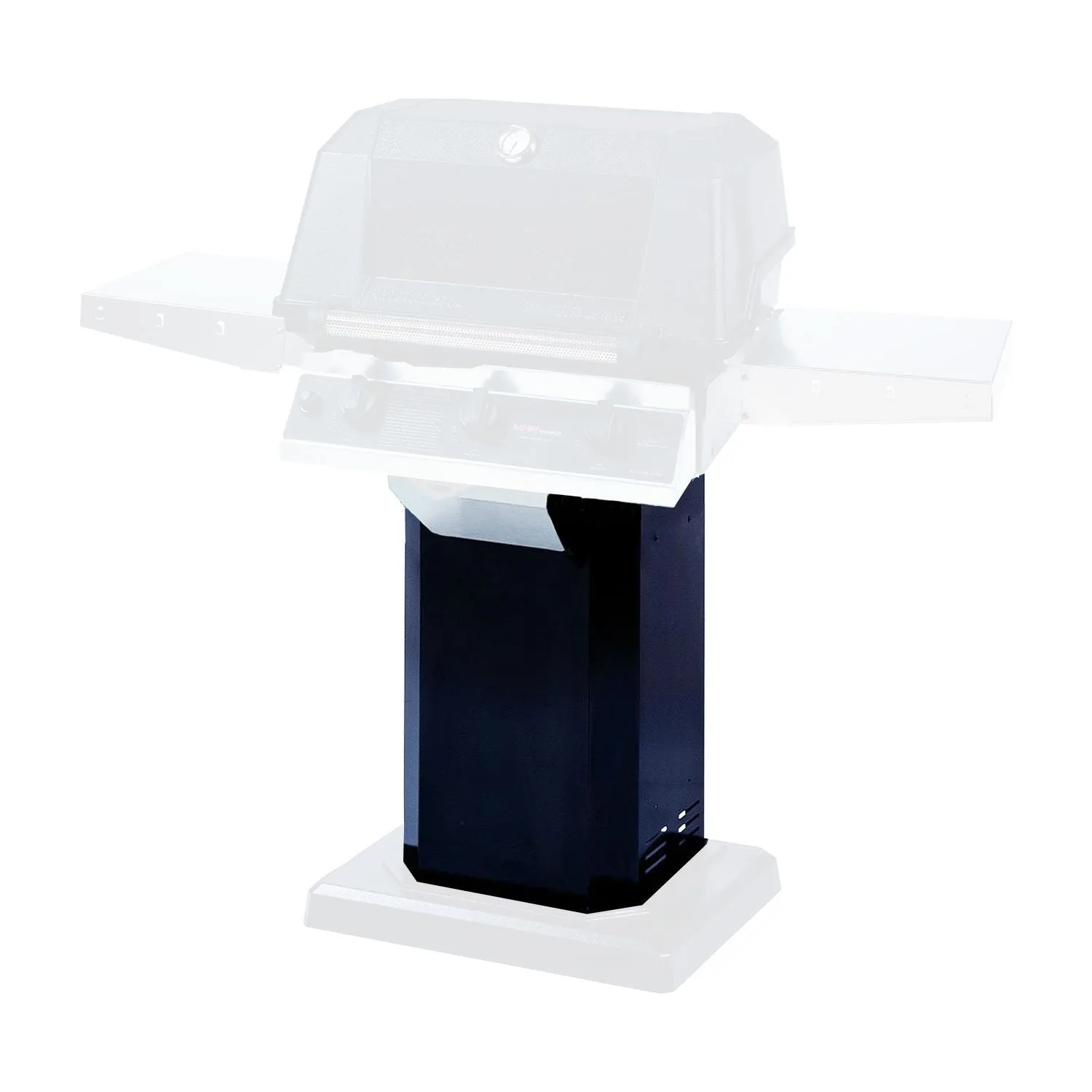 MHP Modern Home Products Black Aluminum Column for MHP Grill Bases - OCOLB