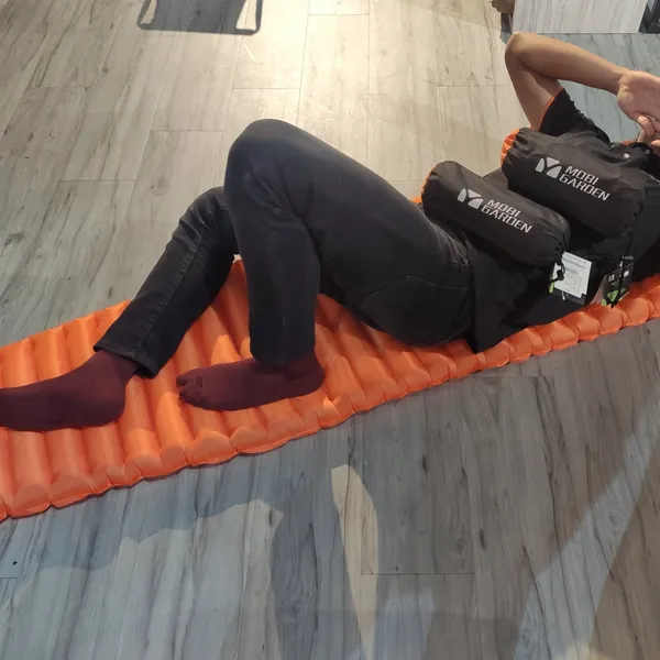 Mobi Garden Air Mattress - Orange