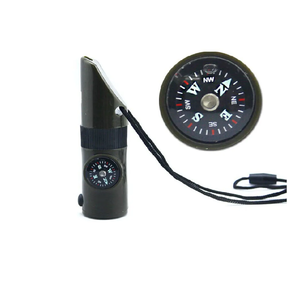Multifunctional Survival Emergency Outdoor Camping Essential Caution Whistle