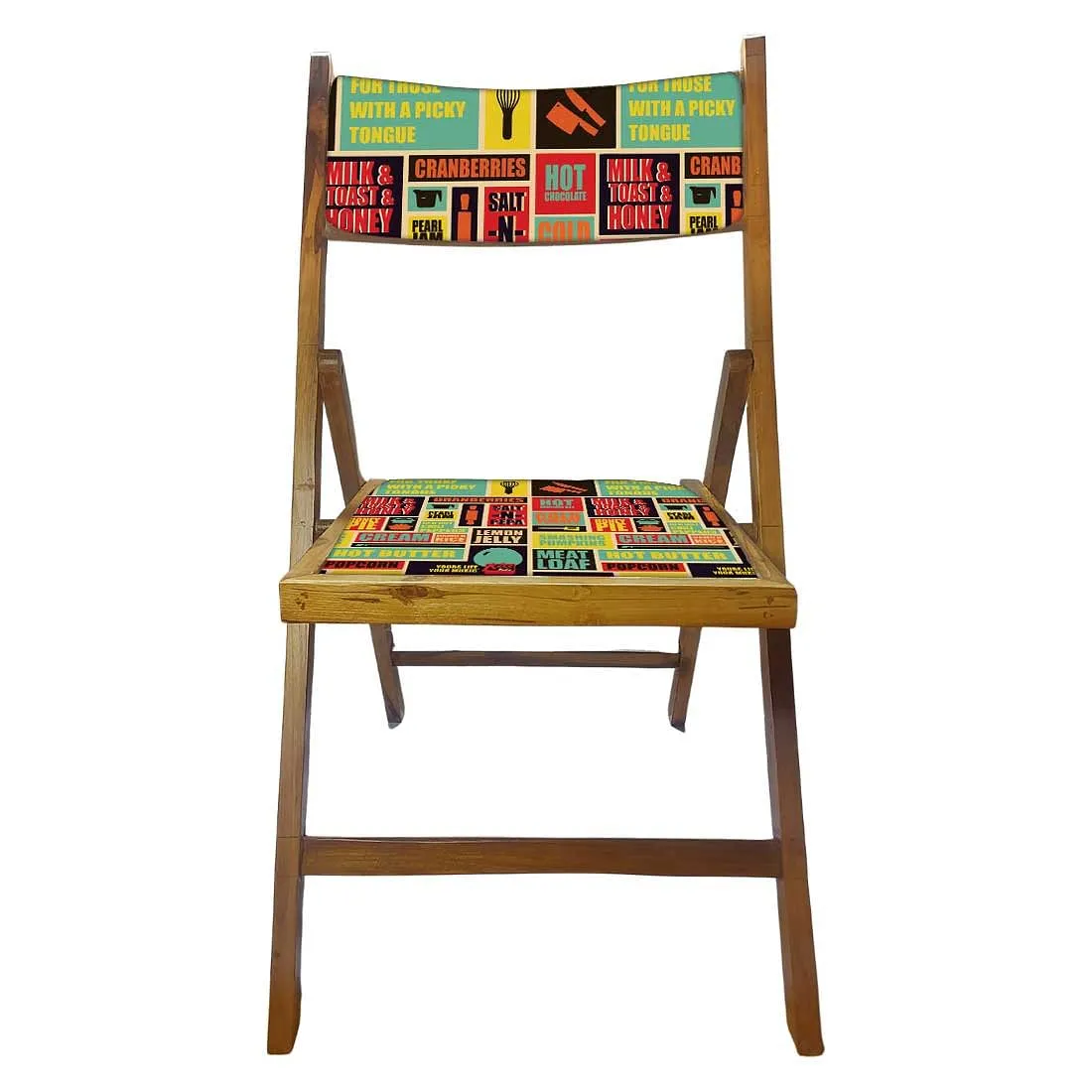 Nutcase Wooden Chair For Balcony Patio - Cranberries