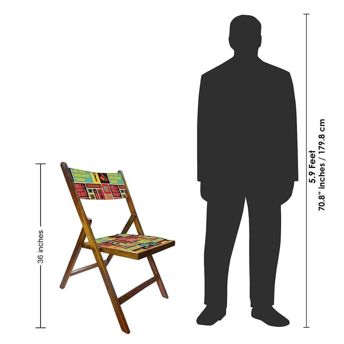 Nutcase Wooden Chair For Balcony Patio - Cranberries