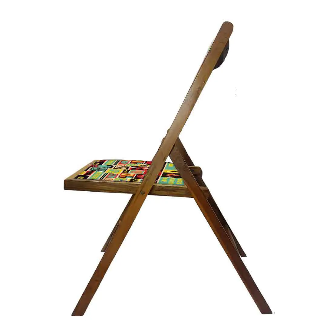 Nutcase Wooden Chair For Balcony Patio - Cranberries