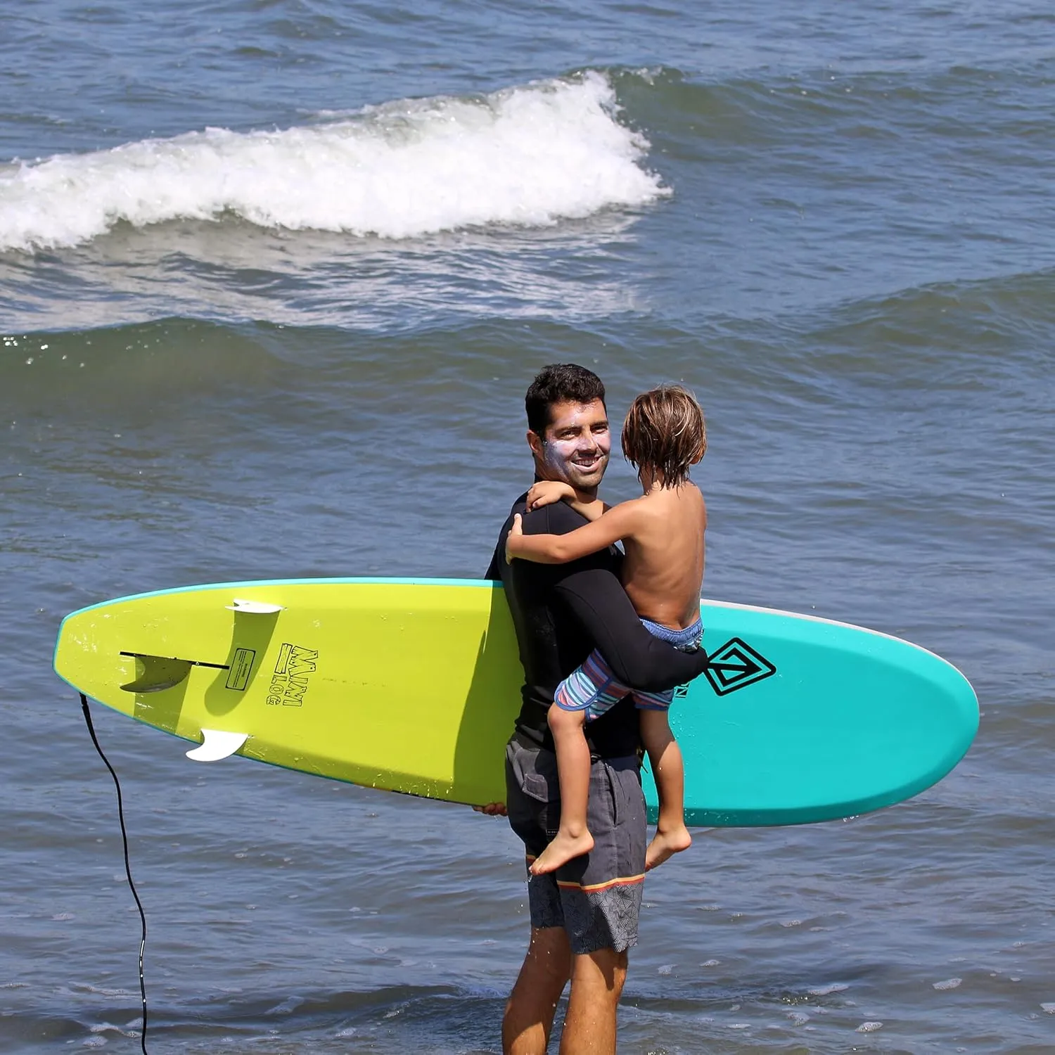 Performance Soft-Top Surfboard | Handshaped, Fun & Easy to Ride | 5'6" | 7'6" | 8'0" | 9'0"