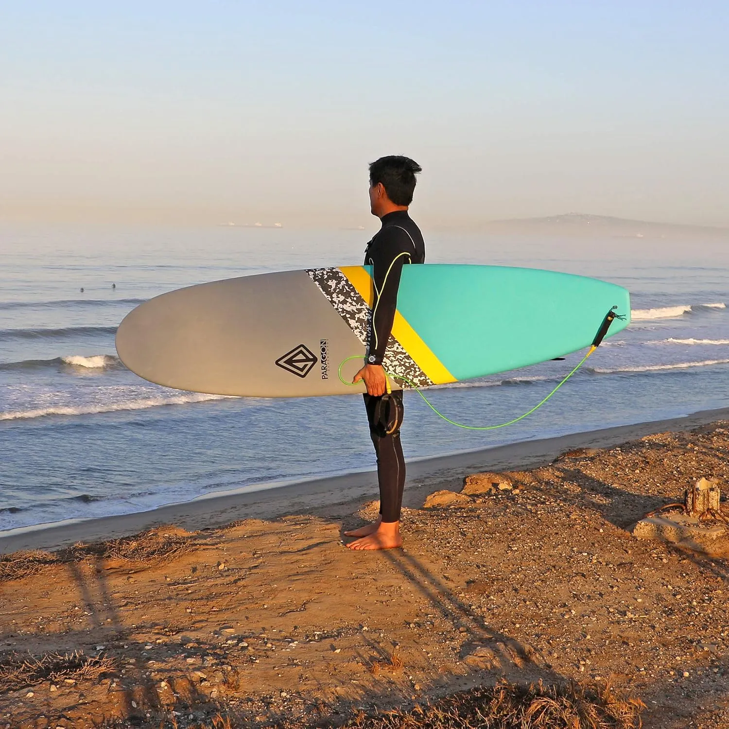 Performance Soft-Top Surfboard | Handshaped, Fun & Easy to Ride | 5'6" | 7'6" | 8'0" | 9'0"