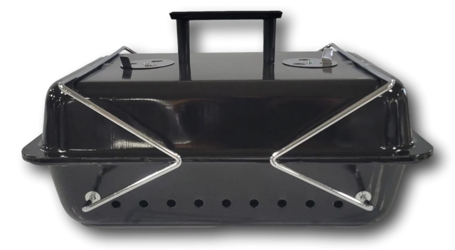 Portable Charcoal Grill with Lid Folding Tabletop BBQ Grill Barbecue
