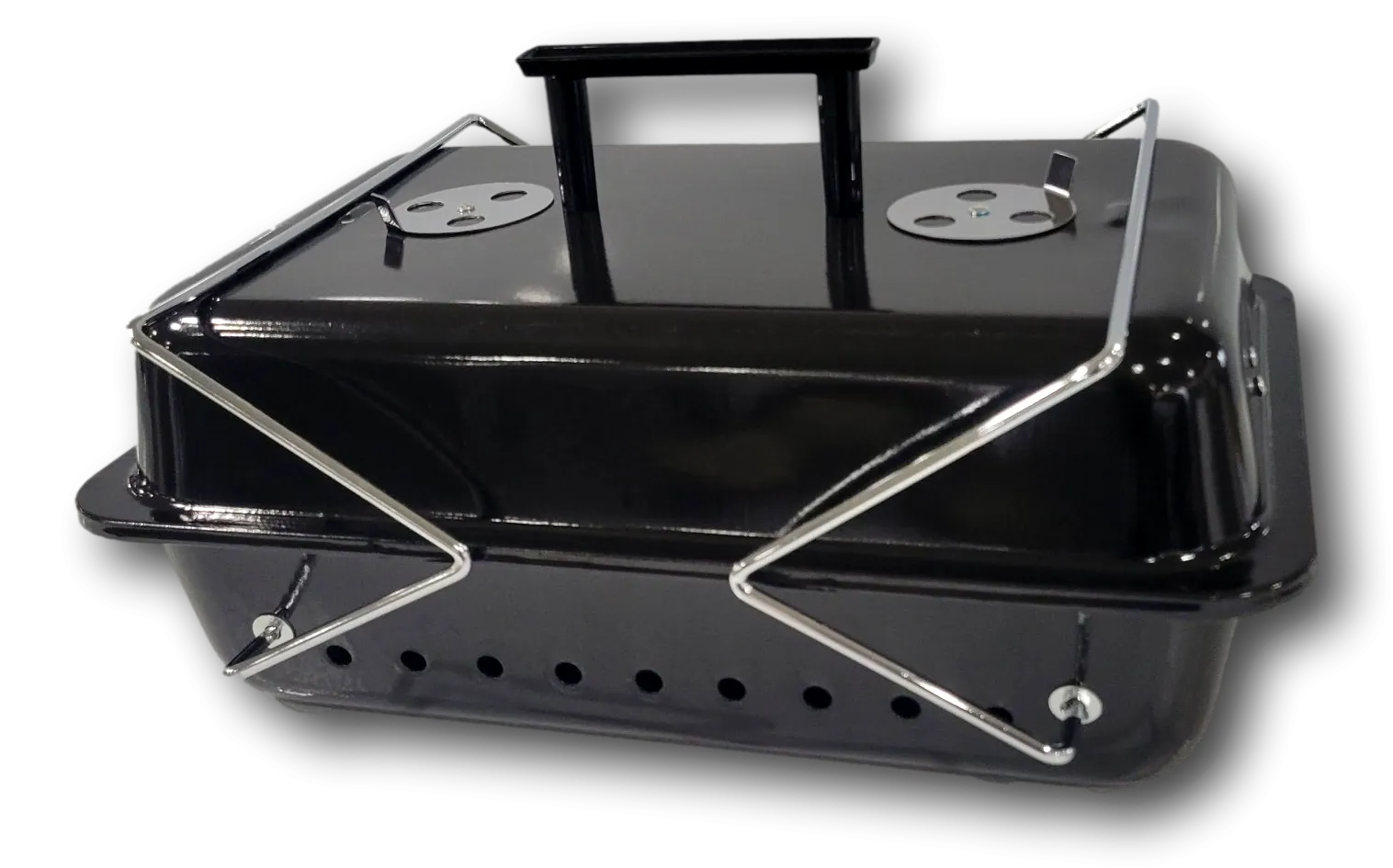 Portable Charcoal Grill with Lid Folding Tabletop BBQ Grill Barbecue