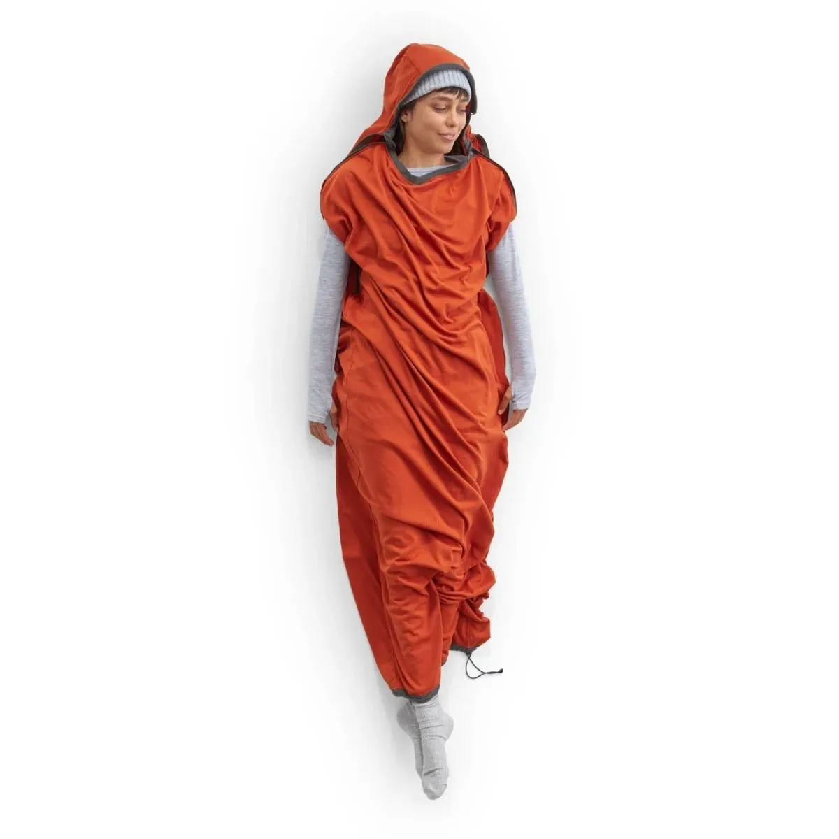 Reactor Fleece Sleeping Bag Liner - with Drawstring - Mummy