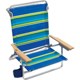 RIO Beach | Classic 5 Position Layflat Folding Chair