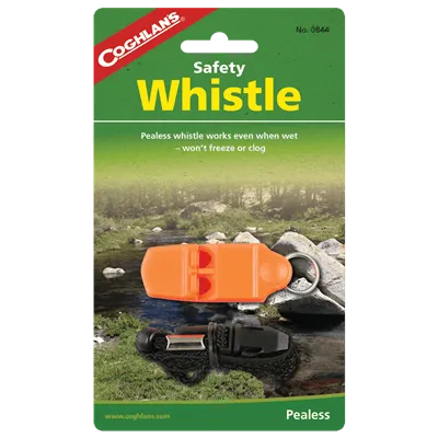Safety Whistle - Orange