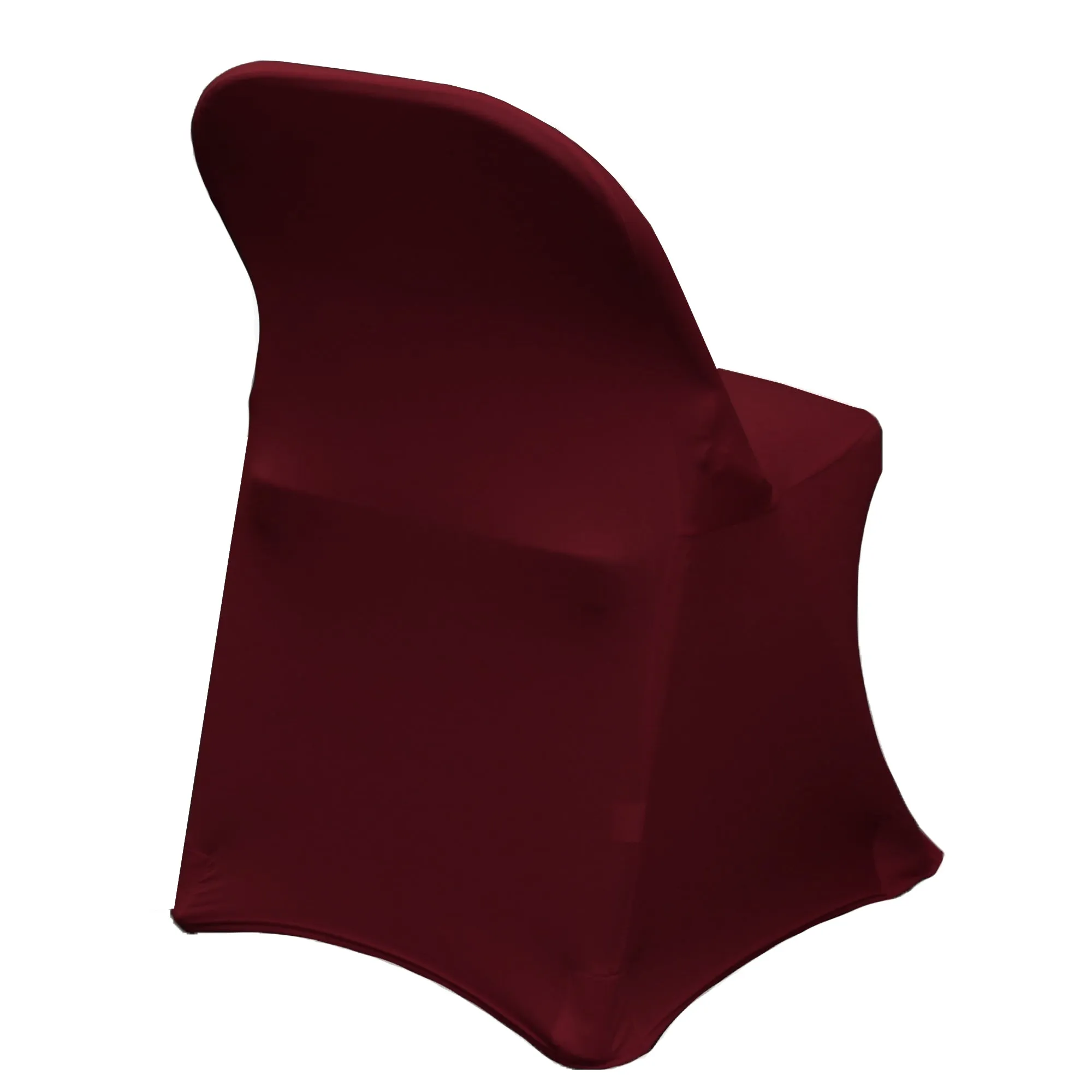 Stretch Spandex Folding Chair Cover Burgundy