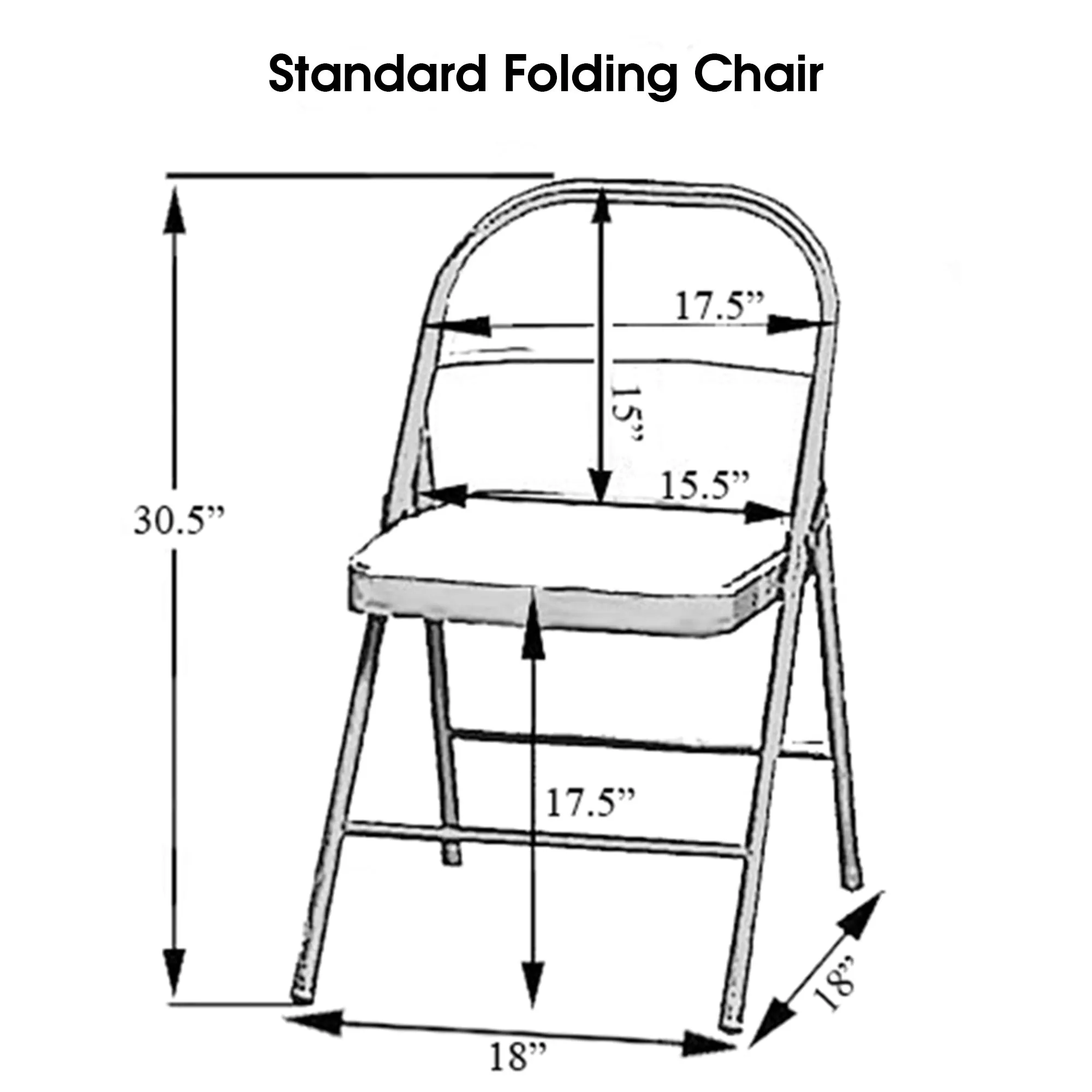 Stretch Spandex Folding Chair Cover Burgundy
