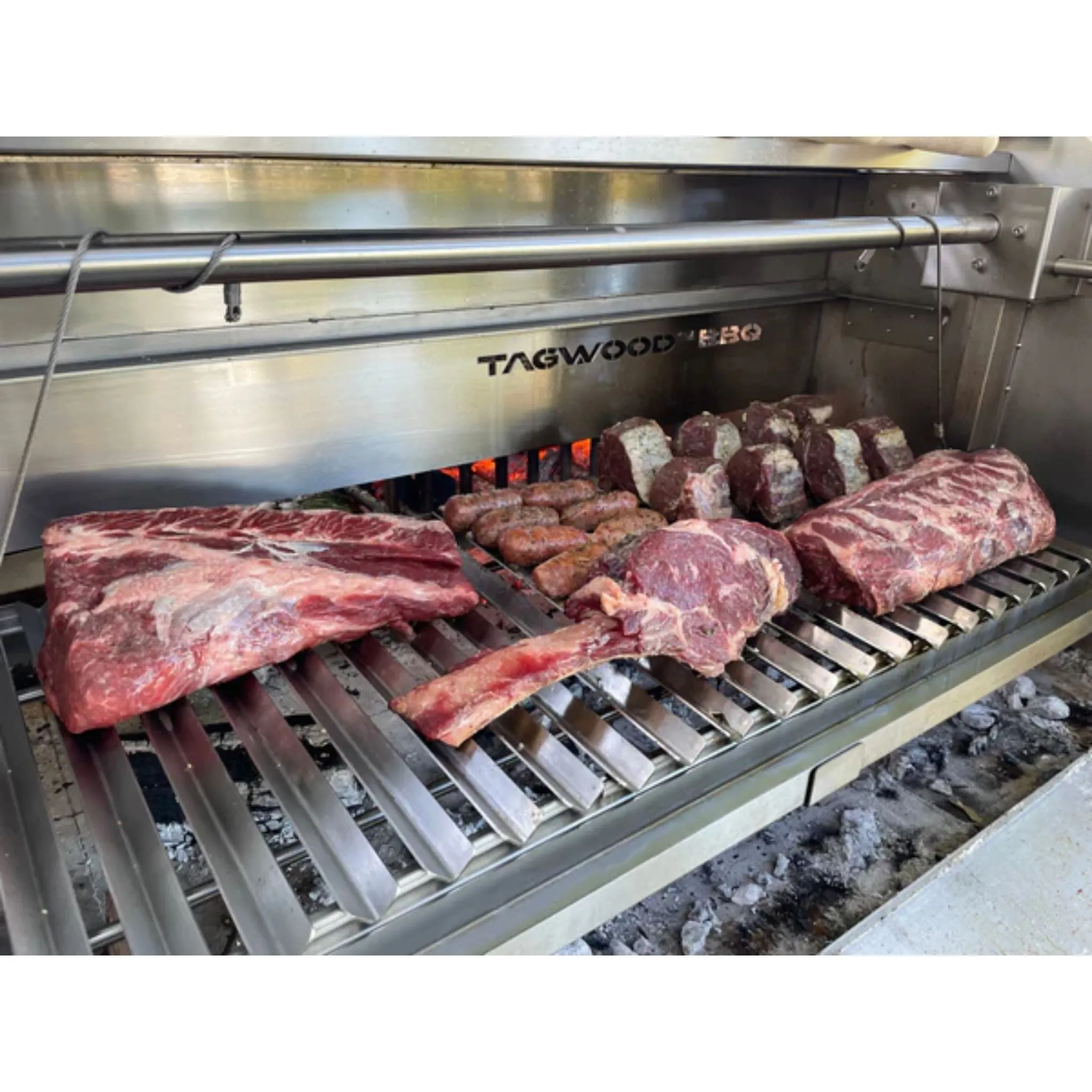 Tagwood BBQ78SS BBQ V-Shape Grill for BBQ02SI/SS