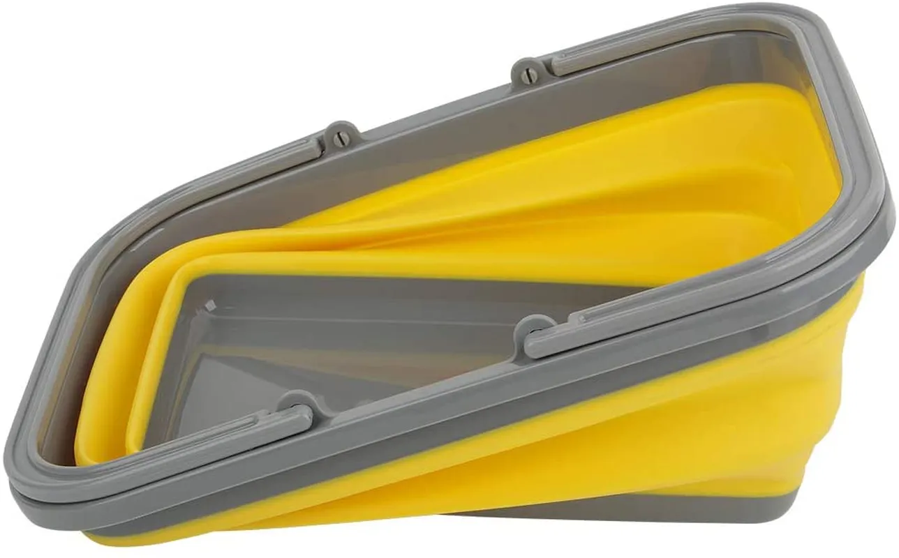 Tiawudi 2 Pack Collapsible Sink with 2.25 Gal / 8.5L Each Wash Basin for Washing Dishes, Camping, Hiking and Home