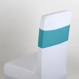 Turquoise Spandex Chair Sashes