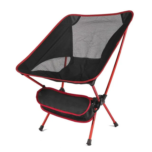 Ultralight Folding Camping Chair Fishing BBQ Hiking Chair Picnic Chair Portable Outdoor Tools Travel Foldable Beach Seat Chair