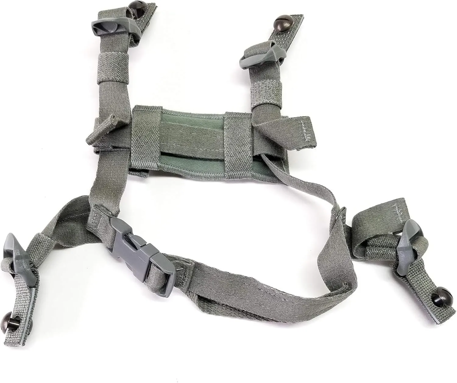 USGI ACH 4 Point Chin Strap with Bolts and Screws