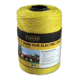 Zareba 1000' 3-Strand Poly Wire
